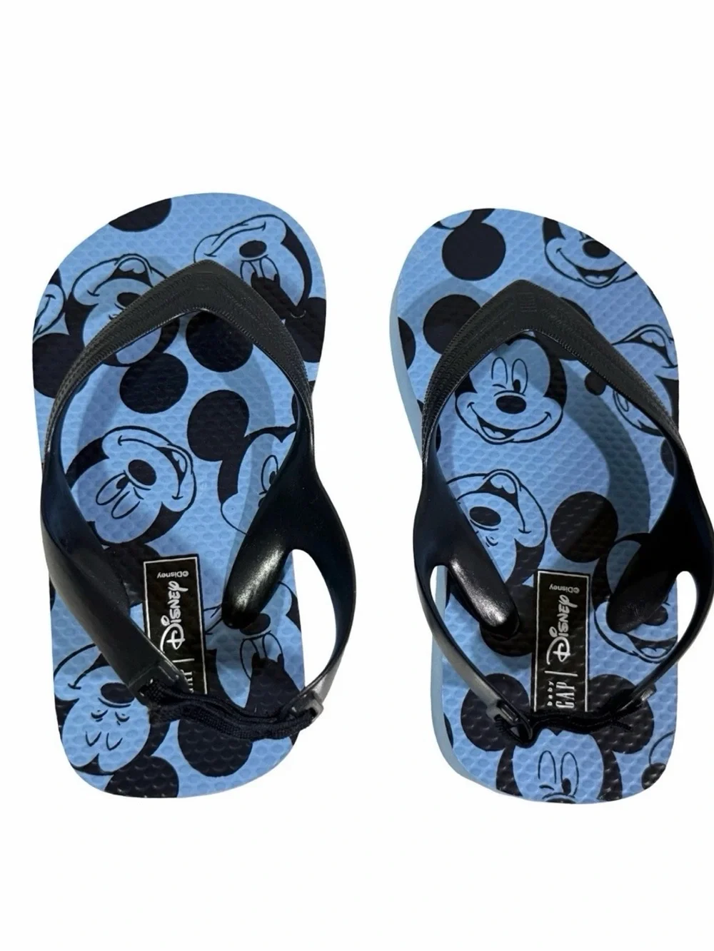 Gap Disney Mickey Mouse Flip Flops Slides New Size 8